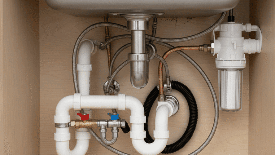 Kitchen Plumbing System Components