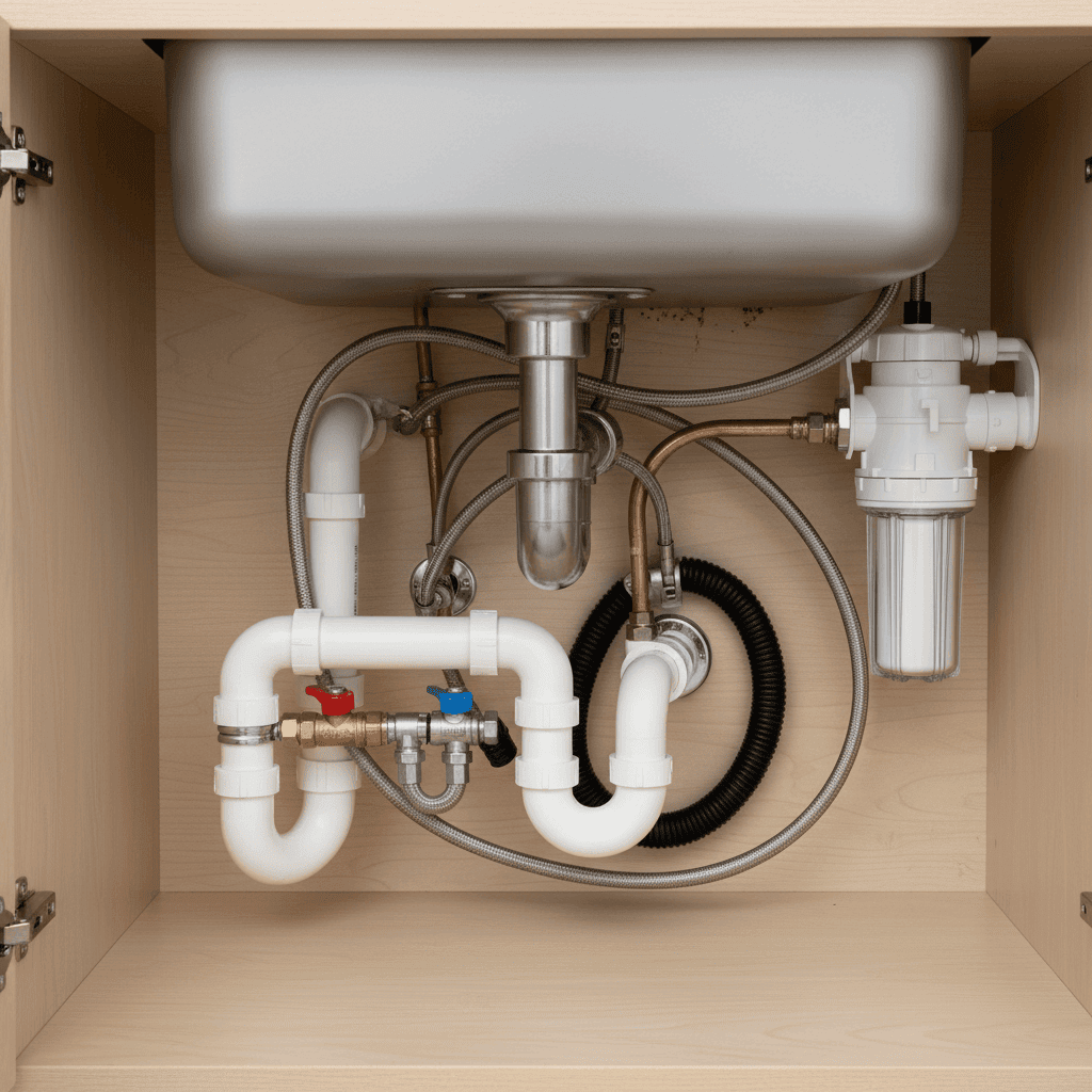 Kitchen Plumbing System Components
