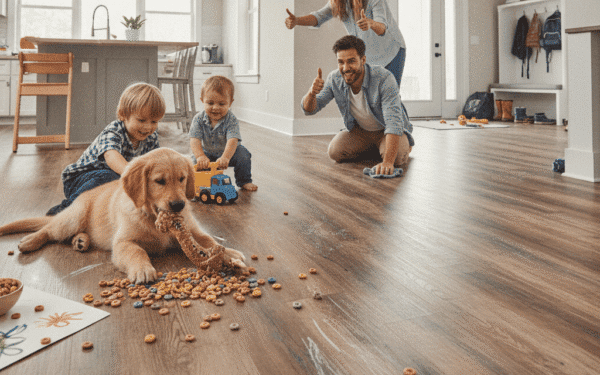 Choose Tough Flooring for Busy Family Homes